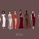 Colección Libra La Luna. Design de moda projeto de Morena - 10.07.2022