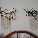 My project for course: 3D Macramé for Botanical Wall Hanging. Een project van Craft,  Interieur, Textiel, Macramé y Textielontwerp van elbw777 - 20.09.2023