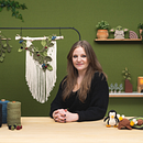 3D Macrame Botanical Wall Hanging - Teacher's Final Project . Arts, Crafts, Interior Decoration, Fiber Arts, Macramé, and Textile Design project by String Theories Fiber Design - 03.10.2022