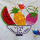 Mi proyecto del curso: Bordado contemporáneo con puntos tradicionales mexicanos. Un proyecto de Artesanía, Bordado, Tejido y Diseño textil de Janet Latting Caballero - 02.08.2022