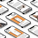 BodyEM - Promotional Website for Online Fitness Coach. Un proyecto de Diseño Web y Desarrollo Web de Filip Felbar - 02.08.2022