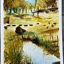 My project for course: Natural Landscapes in Watercolor Ein Projekt aus dem Bereich Bildende Künste, Malerei und Aquarellmalerei von lynn_cox_1 - 02.08.2022
