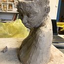 Girl with horns. Projekt z dziedziny Rzeźba i  Sztuki piękne użytkownika Fiona Paterson - 02.08.2022