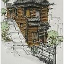 My project for course: Expressive Architectural Sketching with Colored Markers. Projekt z dziedziny Sketching,  R, sunek,  R, sunek architektoniczn, Sketchbook,  R i sunek atramentem użytkownika Paul Bautista - 04.08.2022