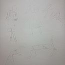 Mi proyecto del curso: Dibujo anatómico para principiantes . Arte plastice, Schițe, Desen în creion, Desen, Desen realist și Figura Desen de angeladglez0614 - 08.04.2022