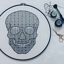 Mi proyecto del curso: Introducción al bordado en blackwork Ein Projekt aus dem Bereich Stickerei und Textildesign von Arazú Tinajero - 04.08.2022