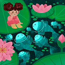 Meu projeto do curso: Histórias infantis ilustradas: personagens e cenários. Ilustração tradicional, Design de personagens, Desenho, Ilustração digital, Ilustração infantil, Narrativa, e Álbum ilustrado projeto de Mayara Clementino - 04.08.2022