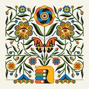 Garden. Un progetto di Design, Illustrazione tradizionale, Illustrazione vettoriale, Design di poster  e Serigrafia di Matt McCracken and Ross Proulx - 05.08.2022
