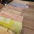 Mi proyecto del curso: Teñido textil con pigmentos naturales. Een project van Craft,  Modeontwerp, DIY, Textiel verven y Textielontwerp van Ale Londoño Correa - 04.08.2022