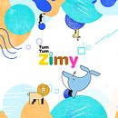 Tum Tum Zimy | Baby Moments Cards. Un proyecto de Diseño, Ilustración tradicional, Fotografía, UX / UI, Diseño de complementos, Dirección de arte, Br, ing e Identidad, Diseño de personajes, Artesanía, Consultoría creativa, Gestión del diseño, Educación, Diseño gráfico y Diseño de juguetes de Sergio Patier - 05.08.2022