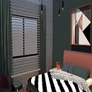 Curso - Introdução ao SketchUp Por Alejandro Soriano - Quarto Hotel - Afonso Guerreiro . % Afonso Guerreiro tarafından hazırlanan İç Tasarım projesi - 07.30.2022
