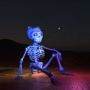 Devil Skull. 3D Modeling project by Felipe Habada - 08.05.2022