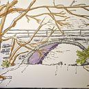 Winter Bridge. Esboçado projeto de Aaron Fultz - 06.08.2022