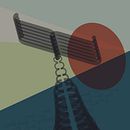 Creature marine al tramonto. Traditional illustration, T, and pograph project by Francesco Polcini - 08.06.2022