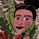Mi proyecto del curso: Retratos digitales con estilo propio en Procreate. Ilustração tradicional e Ilustração digital projeto de Karina Gutierrez - 05.08.2022