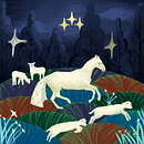 Mi proyecto del curso: Ilustración digital con texturas en Photoshop. Un proyecto de Ilustración digital, Ilustración tradicional, Diseño de personajes, Diseño gráfico, Dibujo digital, Diseño floral, vegetal y Pintura digital de Sofía Salas Lucero - 07.08.2022