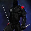 Gi Joe Snake Eyes Ein Projekt aus dem Bereich Design, 3D, Design von Figuren, Skulptur, 3-D-Modellierung, Design von 3-D-Figuren, 3-D-Design und Digitales Design von Emanuel Molina - 05.08.2022