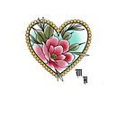 Mi proyecto del curso: Diseño de tatuajes botánicos con Procreate. Ilustração tradicional, Ilustração digital, Desenho de tatuagens e Ilustração botânica projeto de melissalb_ma - 08.08.2022