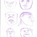 Mi proyecto del curso: Cuaderno de retratos en acuarela. Un proyecto de Pintura, Pintura a la acuarela, Dibujo de Retrato y Sketchbook de enebro11 - 09.08.2022