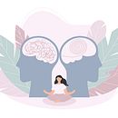 Mental health care . % Darya Yahmina tarafından hazırlanan Geleneksel illüstras, on, Ve Dijital Çizim projesi - 08.09.2022