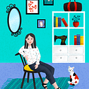 My project for course: Colorful Digital Illustration in Procreate. Un projet de Illustration traditionnelle, Dessin, Illustration numérique , et Dessin numérique de Kriszta Frank - 09.08.2022