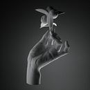 Hand study. Projekt z dziedziny Projektowanie postaci 3D, 3D,  Modelowanie 3D i Rzeźba użytkownika Lubov Lobanova - 09.08.2022