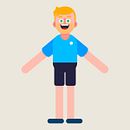 Animación personaje. Un proyecto de Motion Graphics, Animación, Diseño de personajes, Animación de personajes y Animación 2D de Joaquín - 10.08.2022