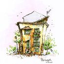My project for course: Expressive Architectural Sketching with Colored Markers. Projekt z dziedziny Sketching,  R, sunek,  R, sunek architektoniczn, Sketchbook,  R i sunek atramentem użytkownika Anna Banani - 10.08.2022