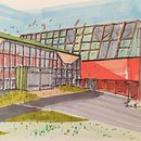 Il mio progetto del corso: Disegno architettonico espressivo con pennarelli colorati. Un projet de Esquisse , Dessin, Illustration architecturale, Carnet de croquis et Illustration à l'encre de waltercoletto - 10.08.2022