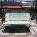 Mi proyecto del curso: Tejido en cordón de PVC. Un projet de Artisanat, Design, Fabrication de mobilier, Design d'intérieur, Décoration, Art textile, Upc, cling, Tissage , et Design textile de Maetzy L. Suárez Pérez - 10.08.2022