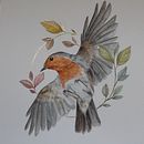 Mein Kursprojekt: Filigrane Aquarellmalerei mit Metallic-Akzenten Ein Projekt aus dem Bereich Traditionelle Illustration, Malerei, Aquarellmalerei, Botanische Illustration, Naturalistische Illustration und Dekoratives Malen von nadineherrmann1405 - 11.08.2022