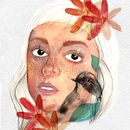Mi proyecto del curso: Retrato ilustrado en acuarela. Een project van Traditionele illustratie,  Beeldende kunst, Schilderij,  Tekening, Aquarelschilderen,  Portrettekening y  Artistieke tekening van carolinaaguiars - 12.08.2022