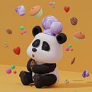 Mi proyecto del curso: Creación de personajes en 3D con Blender . Un progetto di 3D, Character design, Modellazione 3D, Character design 3D e Progettazione 3D di laurabonillam1 - 11.08.2022