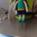 Mi proyecto del curso: Amigurumi: diseño de ropa, pelo y complementos. Arts, Crafts, Fiber Arts, Crochet, Amigurumi, To, Design, and Textile Design project by Guadalupe Martínez Barrios - 08.06.2022