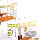 Mi proyecto del curso: Introducción al dibujo arquitectónico a mano alzada. Un progetto di Architettura e Illustrazione architettonica di koko koa - 14.08.2022