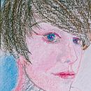 My project for course: Expressive Portrait Drawing with Soft Pastels. Un proyecto de Ilustración tradicional, Bellas Artes, Dibujo, Dibujo de Retrato y Dibujo artístico de Magdalena Izdebska - 14.08.2022