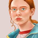 My project for course: Digital Fantasy Portraits with Photoshop. Un progetto di Illustrazione tradizionale, Disegno, Illustrazione digitale, Disegno di ritratti, Disegno digitale e Pittura digitale di Azalia Leal - 14.08.2022