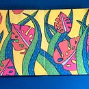 Final project: Botanical Patterns in a Sketchbook: Conquer the Blank Page. Un progetto di Illustrazione tradizionale, Pattern design, Illustrazione botanica e Sketchbook di Neembu Paani - 10.08.2022