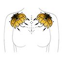 Mi proyecto del curso: Diseño de tatuajes botánicos con Procreate. Un projet de Illustration traditionnelle, Illustration numérique, Conception de tatouage et Illustration botanique de Meritxell Lorenzo Luis - 15.08.2022