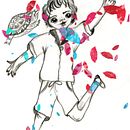 Mi proyecto del curso: Dibujo de escenas infantiles: representa las emociones. Un progetto di Illustrazione tradizionale, Disegno a matita, Disegno, Pittura ad acquerello, Illustrazione infantile e Illustrazione con inchiostro di Mireya Padrón Pérez - 15.08.2022