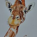 Mi proyecto del curso: Retratos expresivos de animales en acuarela. Projekt z dziedziny Trad, c, jna ilustracja, Malowanie akwarelą, R, sunek realist, czn, Ilustracja naturalist i czna użytkownika Cristhian Rojas Granados - 12.08.2022