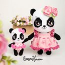 Nila y Tami. Design, Amigurumi, and Fiber Arts project by EmmiLana - 08.16.2022