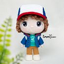 Dustin. Design, Amigurumi, and Knitting project by EmmiLana - 08.16.2022