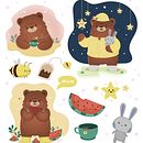 Meu projeto do curso: Ilustração kawaii: collection Nicolas Bear. Un progetto di Illustrazione tradizionale, Character design e Manga di Samíramis Souza - 17.08.2022