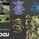 GROGU _Mi proyecto del curso: Introducción a la fotogrametría 3D. Un proyecto de 3D, Modelado 3D, Videojuegos, Diseño 3D y Diseño de videojuegos de John Alexander Valencia Escobar - 17.08.2022