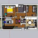 Mi proyecto del curso: Decoración de interiores: cómo renovar tu hogar. Un progetto di Interior design, Interior Design, Interior Design, Design e creazione di mobili, Architettura d'interni e Progettazione 3D di Ivvy Muz Pa - 18.08.2022