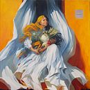 Album cover for Vesta - Uskon Tulevaan. Traditional illustration, Fine Arts, and Oil Painting project by Anetta Lukjanova - 08.18.2022