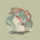 My project for course: Creative Composition for Illustration with Procreate. Traditional illustration, Creativit, Digital Illustration, and Digital Drawing project by Alexandra Scrupschii - 08.15.2022