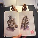 My project for course: Illustrated Diary: Fill Your Sketchbook with Experiences . % atilla aydemir tarafından hazırlanan Geleneksel illüstras, on, Eskiz çizimi, Çizim, Eskiz defteri, Mürekkep İllüstras, Ve onu projesi - 08.12.2022