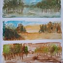 Mi proyecto del curso: Paisajes naturales en acuarela. Een project van  Beeldende kunst, Schilderij y Aquarelschilderen van Clara Dominguez - 18.08.2022